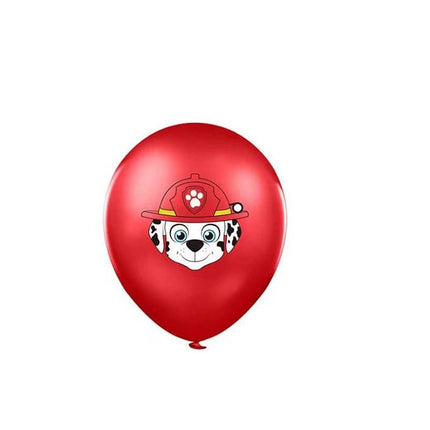 Paw Patrol Chase Marshal Rubble Foil Balloon Kids Birthday Party Decoration Set - Go2buy Australia