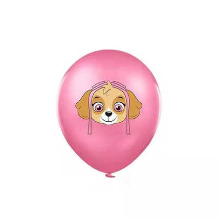 Paw Patrol Chase Marshal Rubble Foil Balloon Kids Birthday Party Decoration Set - Go2buy Australia