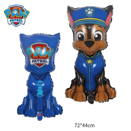 Paw Patrol Chase Marshal Rubble Foil Balloon Kids Birthday Party Decoration Set - Go2buy Australia
