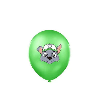 Paw Patrol Chase Marshal Rubble Foil Balloon Kids Birthday Party Decoration Set - Go2buy Australia