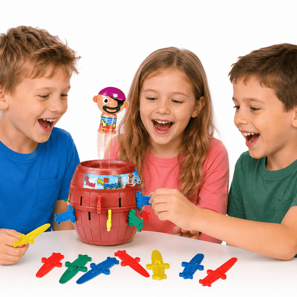 Pirate Bucket Toy Lucky Stab Pop Up Game Intellectual Game for Kids Baby Gifts - Go2buy Australia