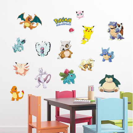Pokemon Pikachu Wall Art Sticker Removable Kids Nursery Boy Vinyl Decal Decor - Go2buy Australia