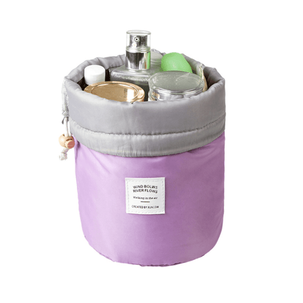 Portable Cylinder Multi - function Cosmetic Wash Travel Storage Bag Organizer - Go2buy Australia