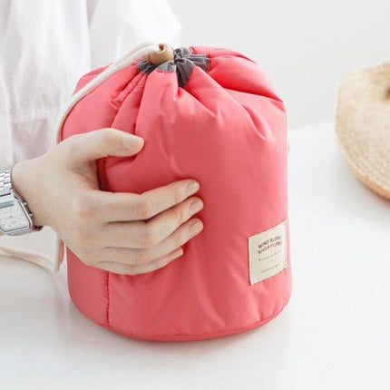 Portable Cylinder Multi - function Cosmetic Wash Travel Storage Bag Organizer - Go2buy Australia