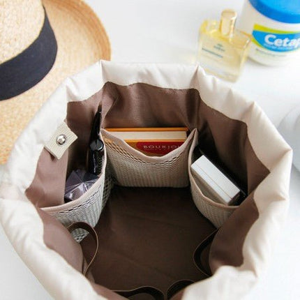 Portable Cylinder Multi - function Cosmetic Wash Travel Storage Bag Organizer - Go2buy Australia
