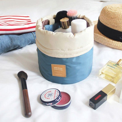 Portable Cylinder Multi - function Cosmetic Wash Travel Storage Bag Organizer - Go2buy Australia