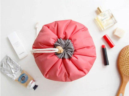 Portable Cylinder Multi - function Cosmetic Wash Travel Storage Bag Organizer - Go2buy Australia