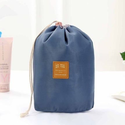 Portable Cylinder Multi - function Cosmetic Wash Travel Storage Bag Organizer - Go2buy Australia