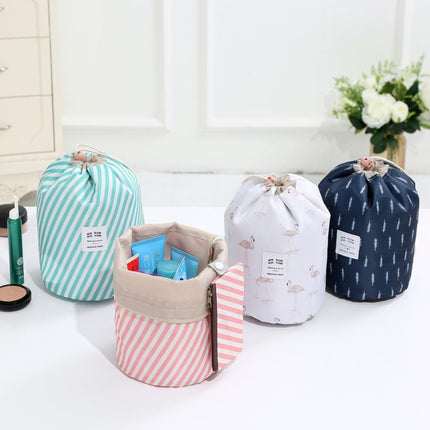 Portable Cylinder Multi - function Cosmetic Wash Travel Storage Bag Organizer - Go2buy Australia