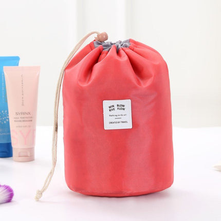 Portable Cylinder Multi - function Cosmetic Wash Travel Storage Bag Organizer - Go2buy Australia