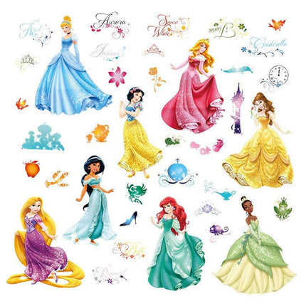Princess Wall Stickers – Girls Bedroom Fairytale Room Decor Decals - Go2buy Australia