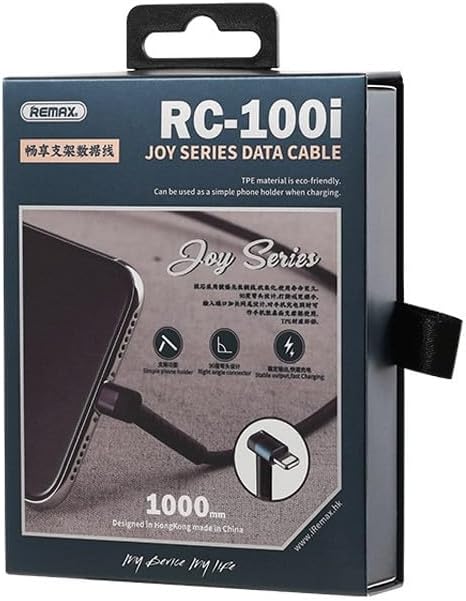 REMAX RC - 100i 2.4A USB to Lightning (iPhone) Joy Series Fast Charging & High - Speed Data Sync Cable - Go2buy Australia