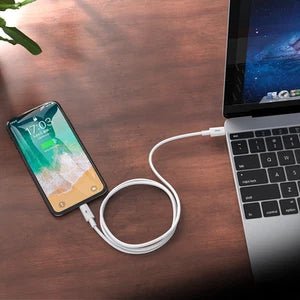 Remax RC - 135l 18W USB - C to Lightning Fast Charging Cable for iPhone - White - Go2buy Australia