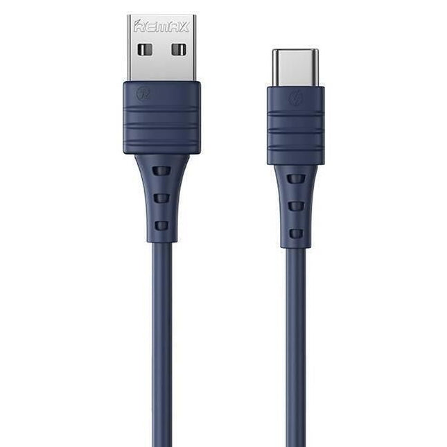 Remax RC - 179a Zeron Series 2.4A USB to Type - C (USB - C) Fast Charging Cable - Blue - Go2buy Australia