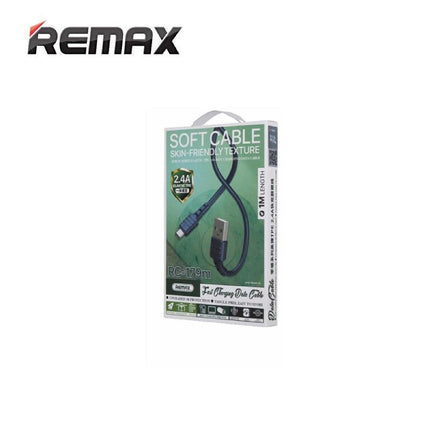 Remax RC - 179m Zeron Series 2.4A Micro USB Fast Charging Data Cable - Blue - Go2buy Australia