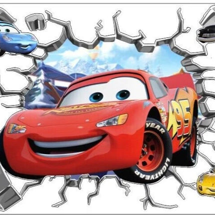 Large Disney Pixar Cars Lightning McQueen Wall Sticker