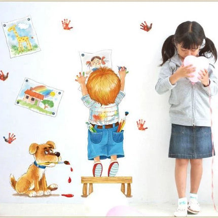 Little Artist Wall Sticker for Kids Room