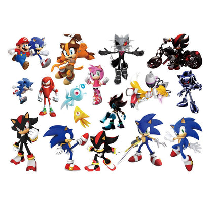 Sonic the Hedgehog Wall Sticker Removable Vinyl Wall Decal for Kids Bedroom & Playroom - Go2buy Australia