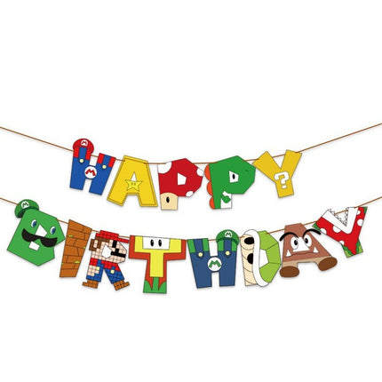 Super Mario Birthday Balloon Set for Kids Party Decorations - Go2buy Australia