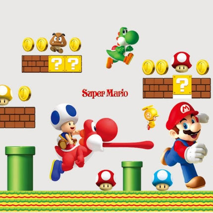 Super Mario Removable Wall Decals for Kids' Room Decor DIY - Go2buy Australia