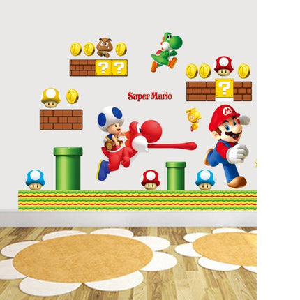 Super Mario Removable Wall Decals for Kids' Room Decor DIY - Go2buy Australia