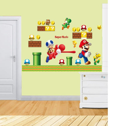 Super Mario Removable Wall Decals for Kids' Room Decor DIY - Go2buy Australia