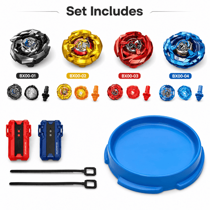 Thunder Gyro X 2-Player Bey Spinning Top Battle Arena Set - Go2buy Australia
