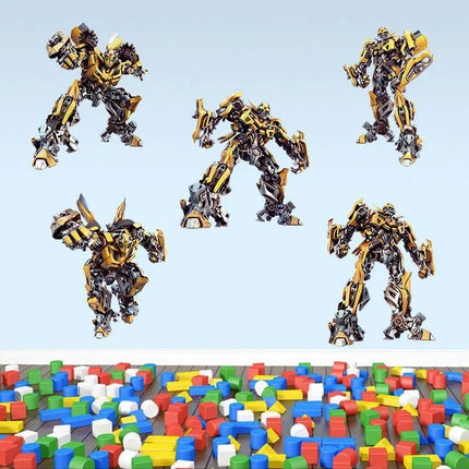 Transformers Bumblebee Wall Stickers – Robot Decal Set - Go2buy Australia