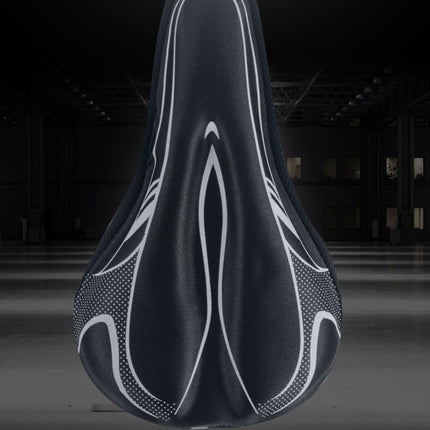 Upgrade Silicone Gel Cycling Seat Cushion Bike Saddle Pad Memory Foam Soft Cover - Go2buy Australia