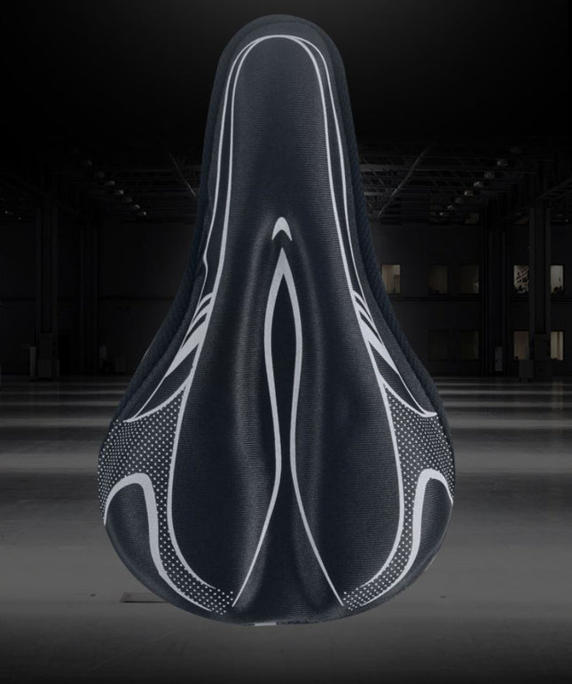 Upgrade Silicone Gel Cycling Seat Cushion Bike Saddle Pad Memory Foam Soft Cover - Go2buy Australia