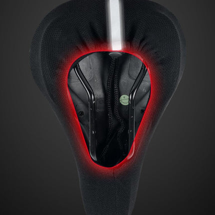 Upgrade Silicone Gel Cycling Seat Cushion Bike Saddle Pad Memory Foam Soft Cover - Go2buy Australia