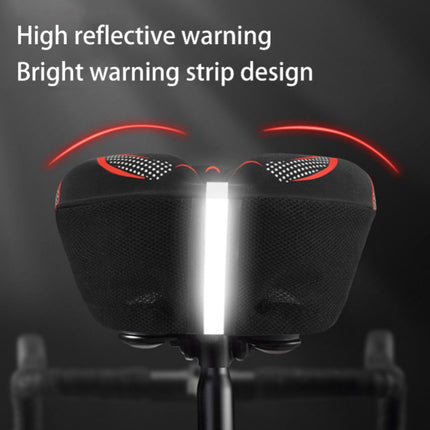 Upgrade Silicone Gel Cycling Seat Cushion Bike Saddle Pad Memory Foam Soft Cover - Go2buy Australia