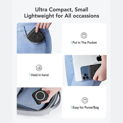 WALKNTALK 3 in 1 Wireless Charging Station Travel Charger iPhone AirPods iWatch - Go2buy Australia