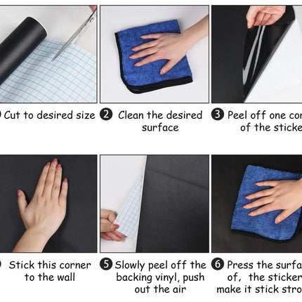 Wall Decal Portable Blackboard Whiteboard Sticker Removable Large Chalkboard - Go2buy Australia