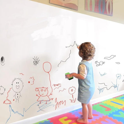 Wall Decal Portable Blackboard Whiteboard Sticker Removable Large Chalkboard - Go2buy Australia