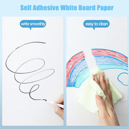 Wall Decal Portable Blackboard Whiteboard Sticker Removable Large Chalkboard - Go2buy Australia