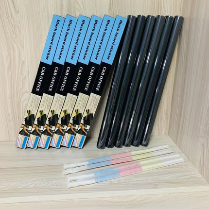 Wall Decal Portable Blackboard Whiteboard Sticker Removable Large Chalkboard - Go2buy Australia