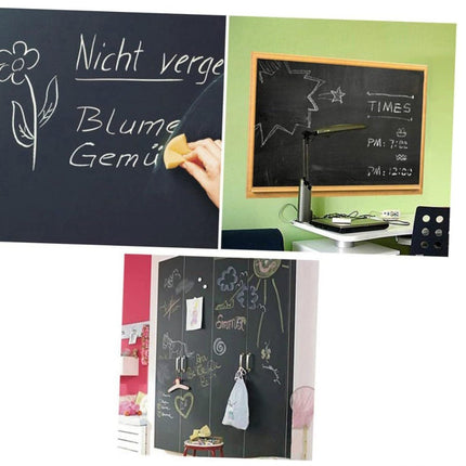 Wall Decal Portable Blackboard Whiteboard Sticker Removable Large Chalkboard - Go2buy Australia