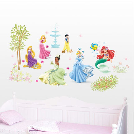 Wall Sticker Disney Princess Girl Removable Kids Girl Room Decal - Go2buy Australia