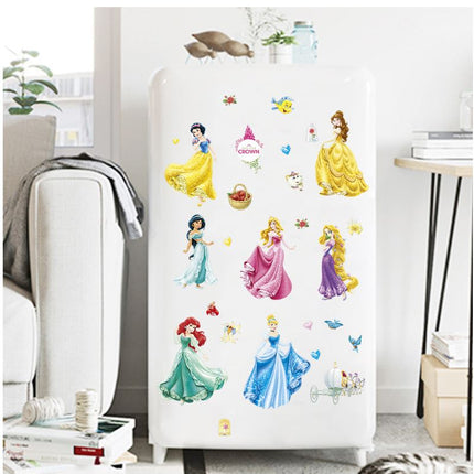Wall Sticker Disney Princess Girl Removable Kids Girl Room Decal - Go2buy Australia