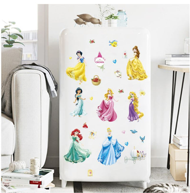 Wall Sticker Disney Princess Girl Removable Kids Girl Room Decal - Go2buy Australia