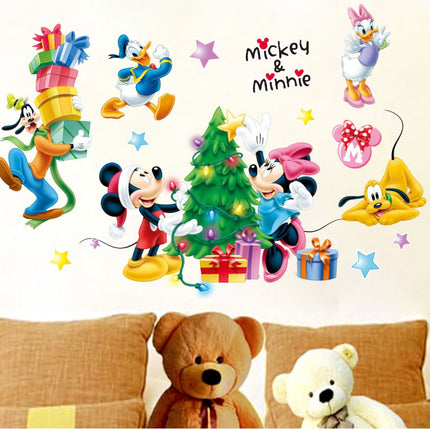 Wall Stickers Removable Mickey Minnie Mouse Kids Nursery Decal Picture Art Gift - Go2buy Australia