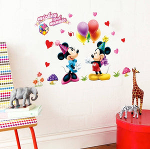 Wall Stickers Removable Mickey Mouse Kids Nursery Decal Picture Art Bedroom - Go2buy Australia