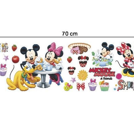 Wall Stickers Removable Mickey Mouse Kids Nursery Decal Picture Art Bedroom - Go2buy Australia