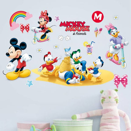Wall Stickers Removable Mickey Mouse Kids Nursery Decal Picture Art Bedroom - Go2buy Australia