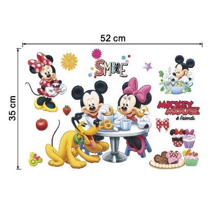 Wall Stickers Removable Mickey Mouse Kids Nursery Decal Picture Art Bedroom - Go2buy Australia