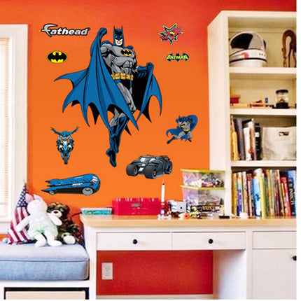 Wall Stickers Removable The Avengers Batman Kid Boy Room - Go2buy Australia