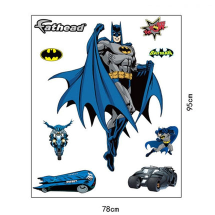 Wall Stickers Removable The Avengers Batman Kid Boy Room - Go2buy Australia