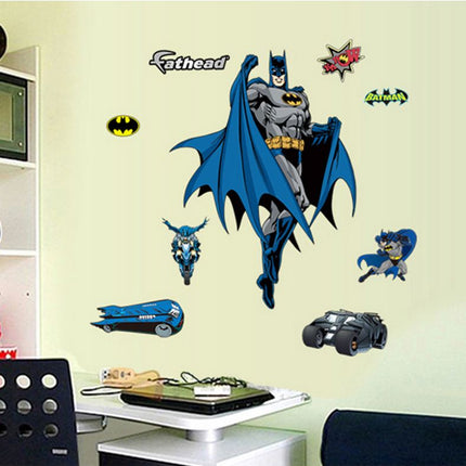 Wall Stickers Removable The Avengers Batman Kid Boy Room - Go2buy Australia