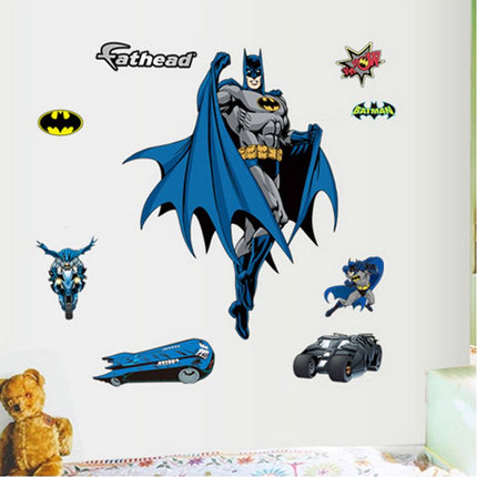 Wall Stickers Removable The Avengers Batman Kid Boy Room - Go2buy Australia